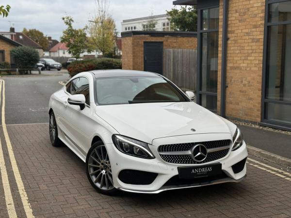 Mercedes-Benz C Class 2.0 C200 AMG Line (Premium) Coupe 2dr Petrol G-Tronic+ Euro 6 (s/s) (184 ps)