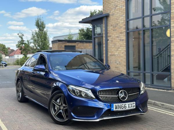 Mercedes-Benz C Class 2.1 C300dh AMG Line (Premium Plus) Saloon 4dr Diesel Hybrid G-Tronic+ Euro 6 (s/s) (231 ps)